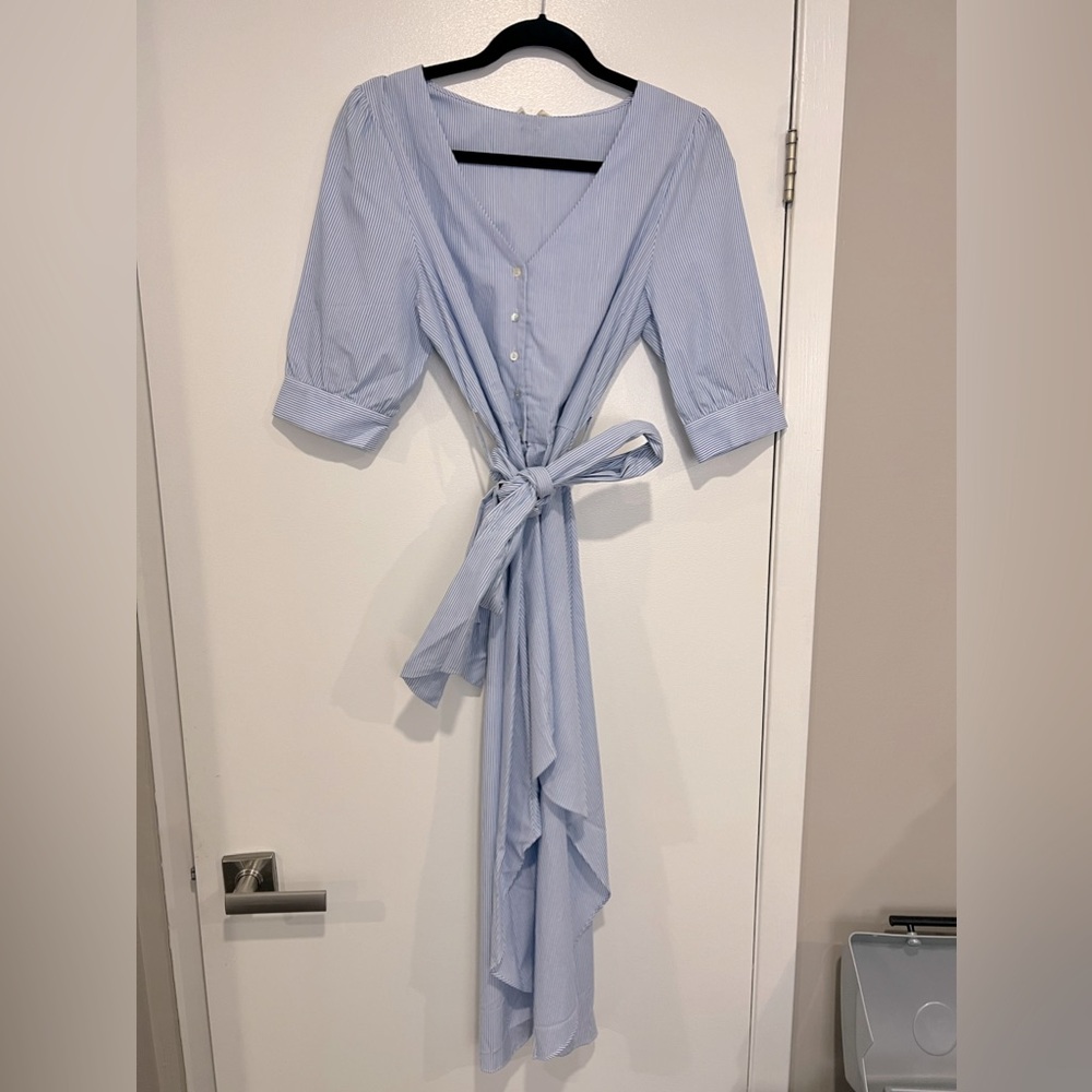 Fracomina Blue and White Blouse
